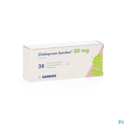 Citalopram Sandoz Comp 28 X 30mg