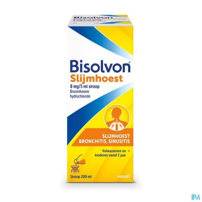 Bisolvon Sir 1 X 200ml 8mg/5ml