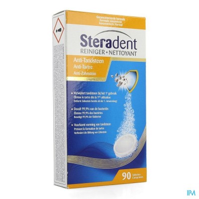 Steradent Anti-tandsteen Comp 90