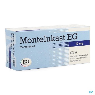 Montelukast EG 10 Mg Filmomh Tabl 28 X 10 Mg