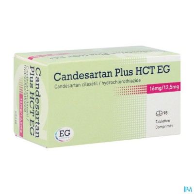 Candesartan Plus Hct EG 16Mg Tabl 98X16Mg/12,5Mg