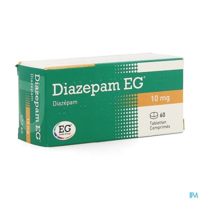 DIAZEPAM EG COMP. 60 X 10 MG