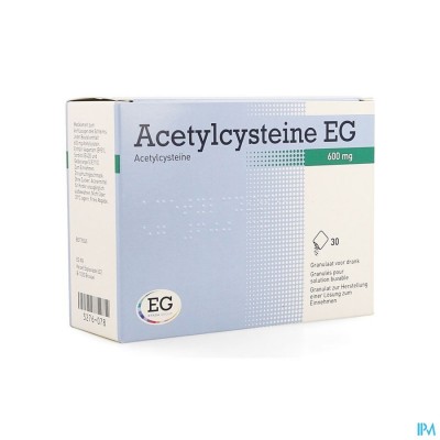 Acetylcysteine EG 600Mg Gran. Vr Drank Zakje  30