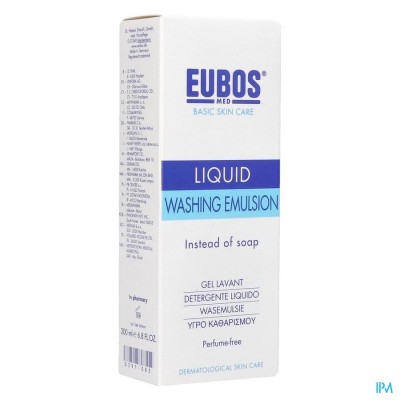 Eubos Zeep Vloeibaar Blauw N/parf 200ml