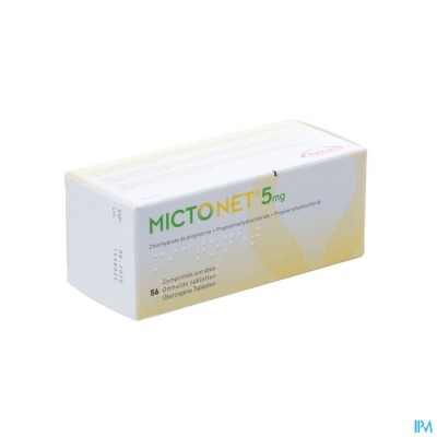 Mictonet 5mg Omhulde Tabl 56