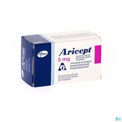 Aricept 5mg Filmomh Tabl 98 X 5mg