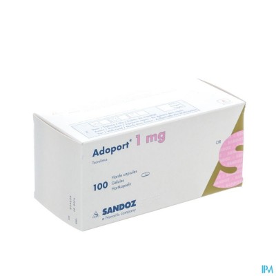 Adoport Sandoz 1,0mg Caps Harde 100 X 1,0mg