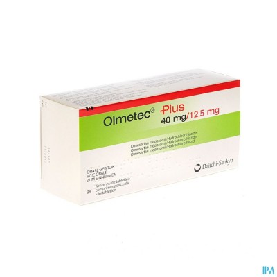 Olmetec Plus 40mg/12,5mg Comp Pell 98