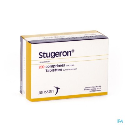 Stugeron Comp 200 X 25mg