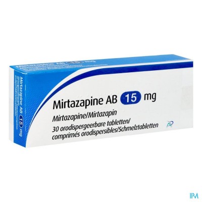 Mirtazapine Apotex 15mg Comp Orodisp 30