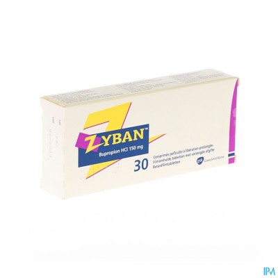 Zyban Comp. Verl. Afg. 30 X 150mg