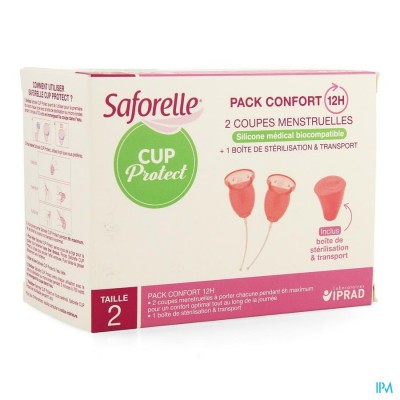 Saforelle Cup Protect Menstruatie Cups T2 2