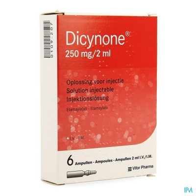 Dicynone Amp. 6x2 ml 250mg