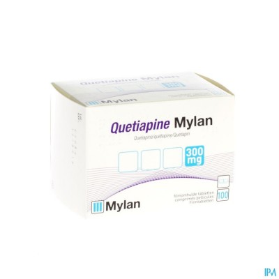 Quetiapine Viatris 300mg Filmomh Tabl 100