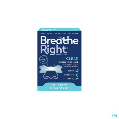 Breathe Right Clear Regular 30