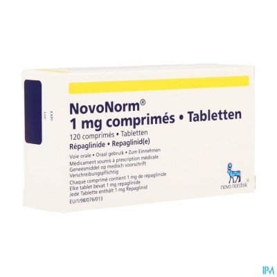 Novonorm Comp 120 X 1,00mg