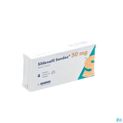 Sildenafil Sandoz 50mg Filmomh 4x 50mg