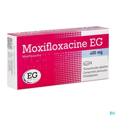 Moxifloxacin EG 400 Mg Filmomh Tabl  5