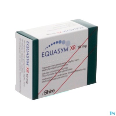 Equasym Xr 10mg Caps Gereguleerde Afgifte 30