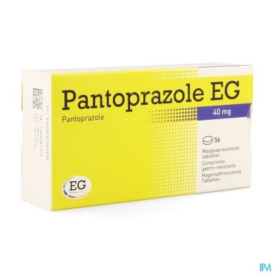 PANTOPRAZOLE EG 40MG MAAGSAPRESIST.TABL BLIST 56