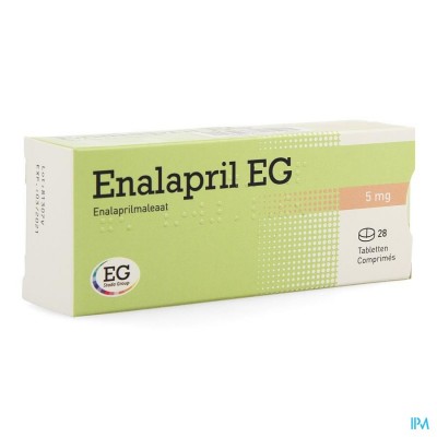 ENALAPRIL EG COMP. 28 X 5 MG