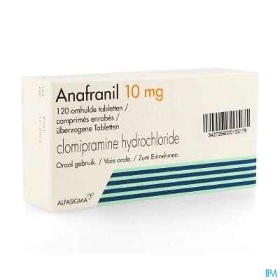 Anafranil 10mg Filmomh Tabl 120 X 10mg