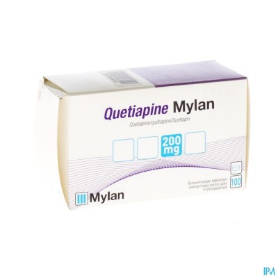 Quetiapine Viatris 200mg Filmomh Tabl 100