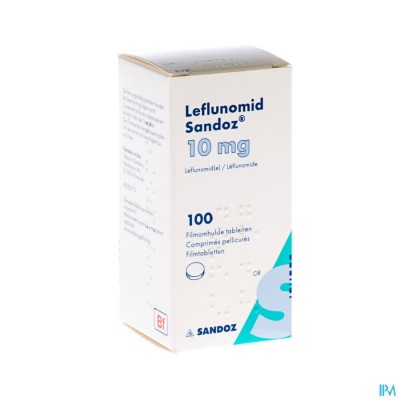 Leflunomid Sandoz Comp Pell 100 X 10mg