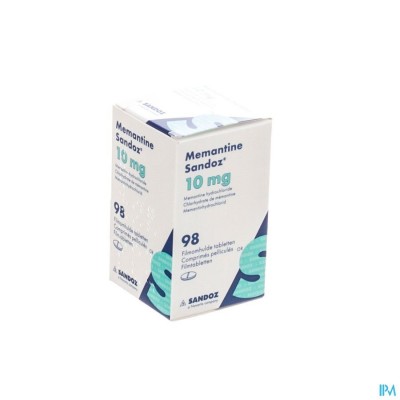 Memantine Sandoz 10mg Filmomh Tab 98 X 10mg