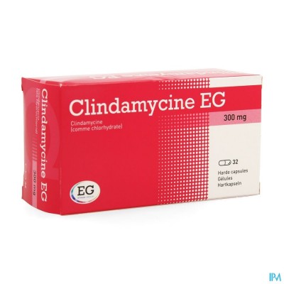 Clindamycine EG 300 Mg Caps Harde 32 X 300 Mg