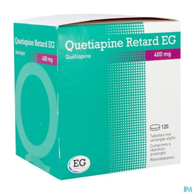 Quetiapine Retard EG 400Mg Verl.Afg.Tabl 120X400Mg