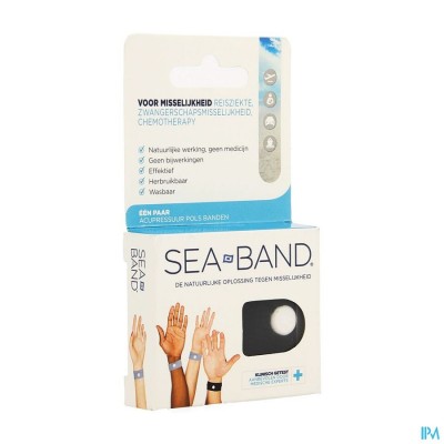 Sea Band Volwassene Armband Zwart 2