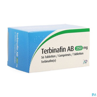 Terbinafin Ab 250mg Comp 56 X 250mg