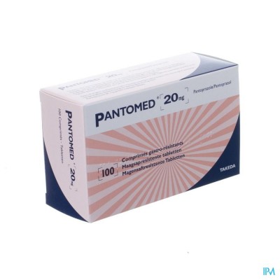 Pantomed Pi Pharma Gastro Res Bl Comp 100x20mg Pip