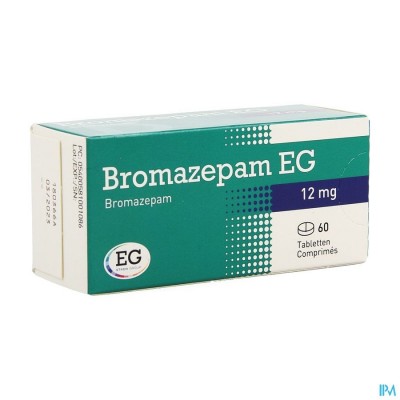 Bromazepam EG Tabl  60X12Mg