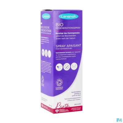 Lansinoh Verzachtende Spray Na Bevalling Bio 100ml