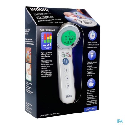 BRAUN THERMOMETER Z/CONTACT+CONTACT AGE PRECISION