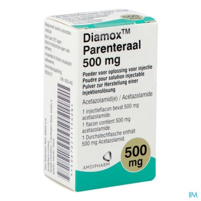 Diamox Parenteral Pdr Opl Inj Fl Inj 1 X 500mg