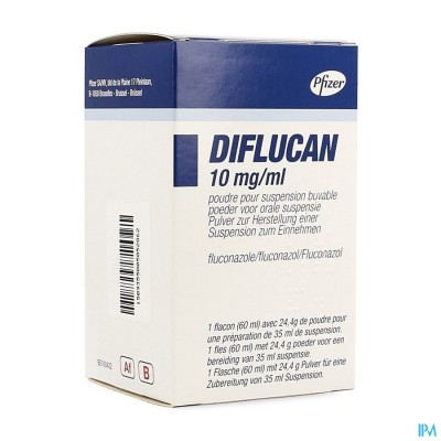 Diflucan Pulv Pr Susp 50mg/5ml