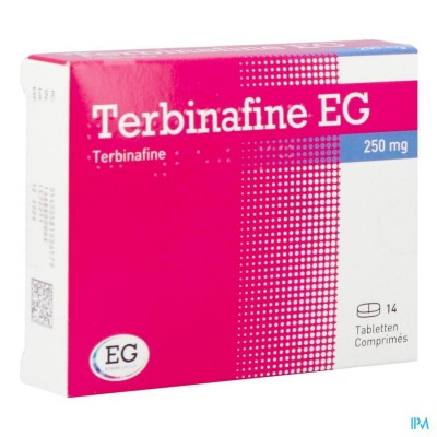Terbinafine EG 250 Mg EG Tabl 14 X 250 Mg