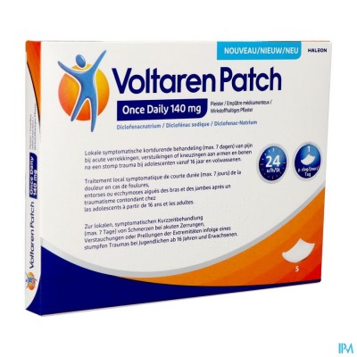 Voltaren Patch 140mg Once Daily Pleister 5