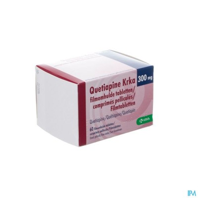 Quetiapine Krka 300mg Filmomh Tabl 60