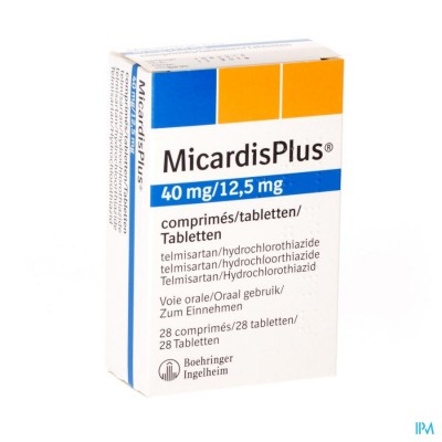 Micardisplus Comp 28 X 40mg/12,5mg