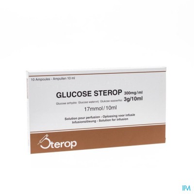 Glucose 30 % Sterop 3g/10ml 10