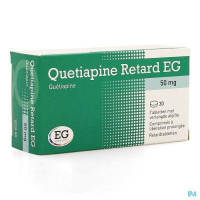 Quetiapine Retard EG 50Mg Tabl Verl.Afg.   30X50Mg