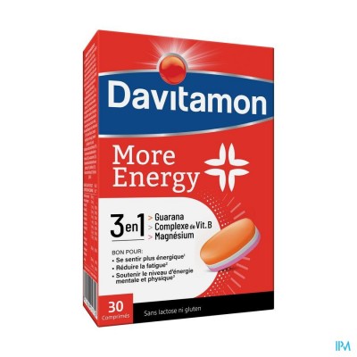 Davitamon More Energy 3-in-1 Comp30