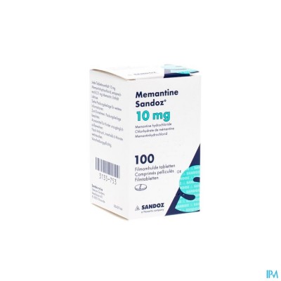 Memantine Sandoz 10mg Filmomh Tab 100 X 10mg