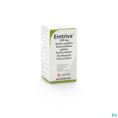 Emtriva 200mg Gel 30 X 200mg