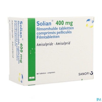 Solian Impexeco 400 Comp 60 X 400mg Pip