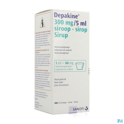 Depakine Sir 1 X 300ml 300mg/5ml - 6 %